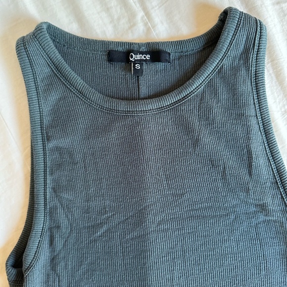 Quince tencel ribbed dress size small - Picture 3 of 5